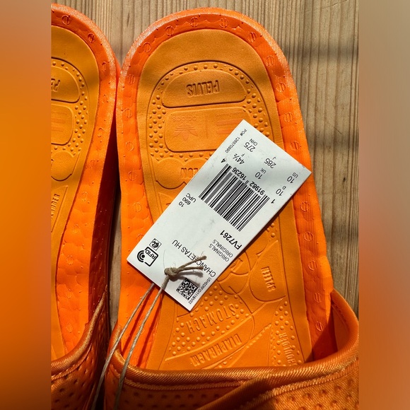 Adidas Boost Slide Pharrell Bright Orange - Picture 5 of 5